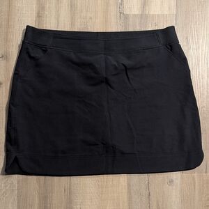 32 Degrees Black Athletic Skort